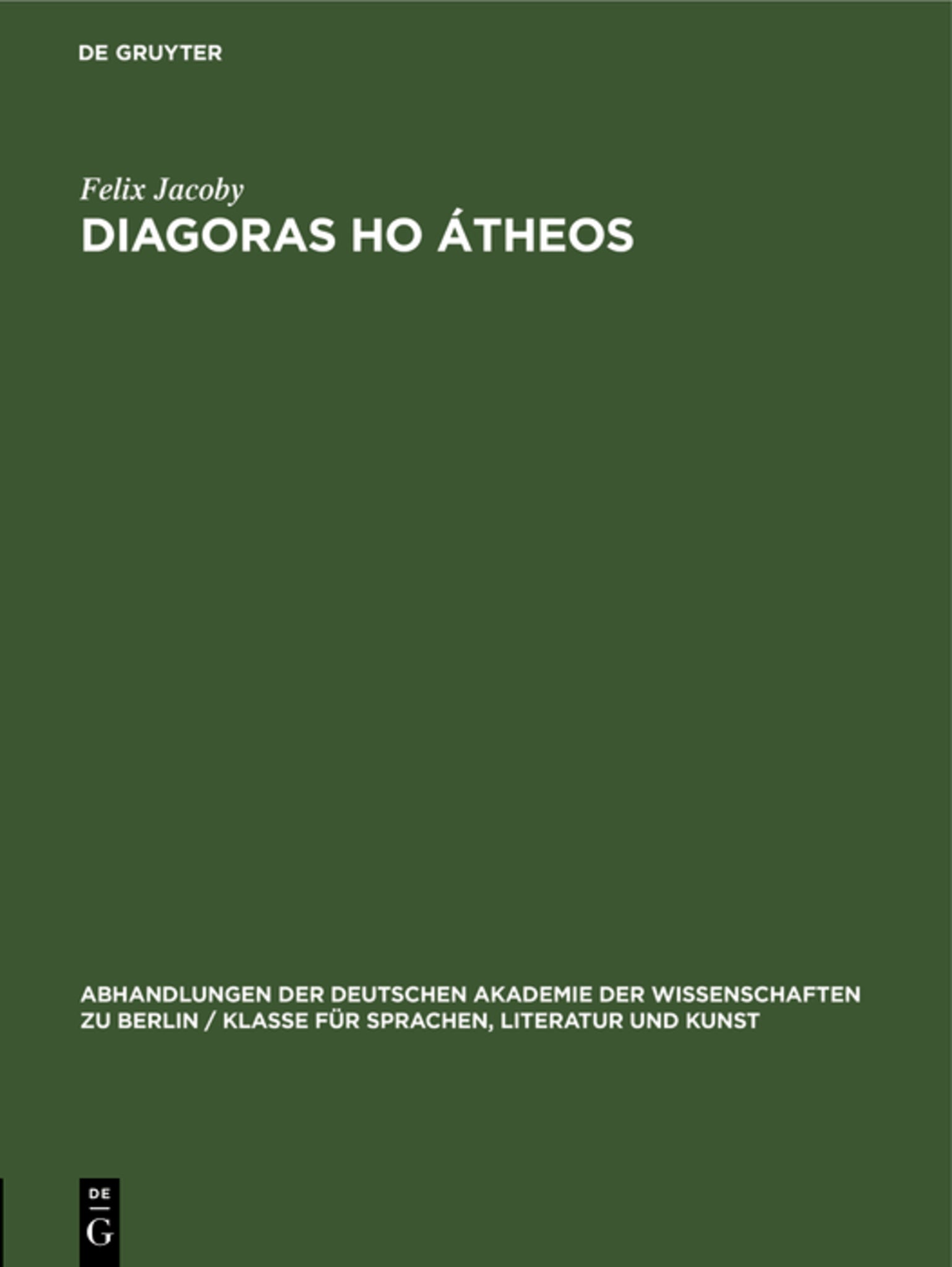Diagoras ho átheos